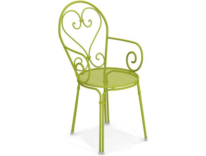 Armlehn-Stuhl Pigalle Emu Group grün, Designer EMU, 50x85x54 cm