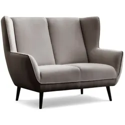 Exxpo by Gala Sofa Amarillo Stoff Grey Salvador