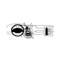 BRODIT 852476 ProClip Halterung - Ford Ka 1997 - 2008 Halter