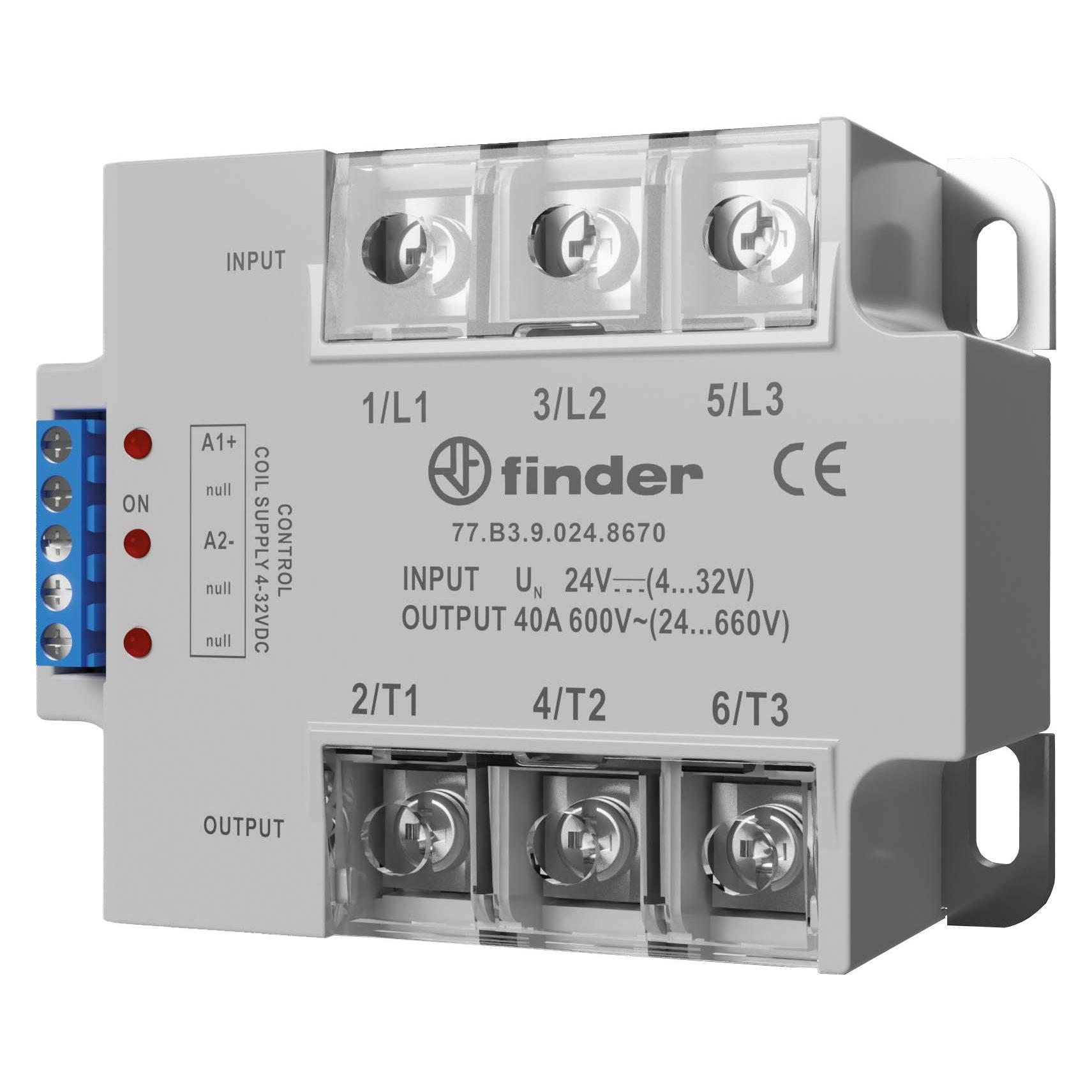 Finder Elektronisches Lastrelais, 40 A (77B190248650)