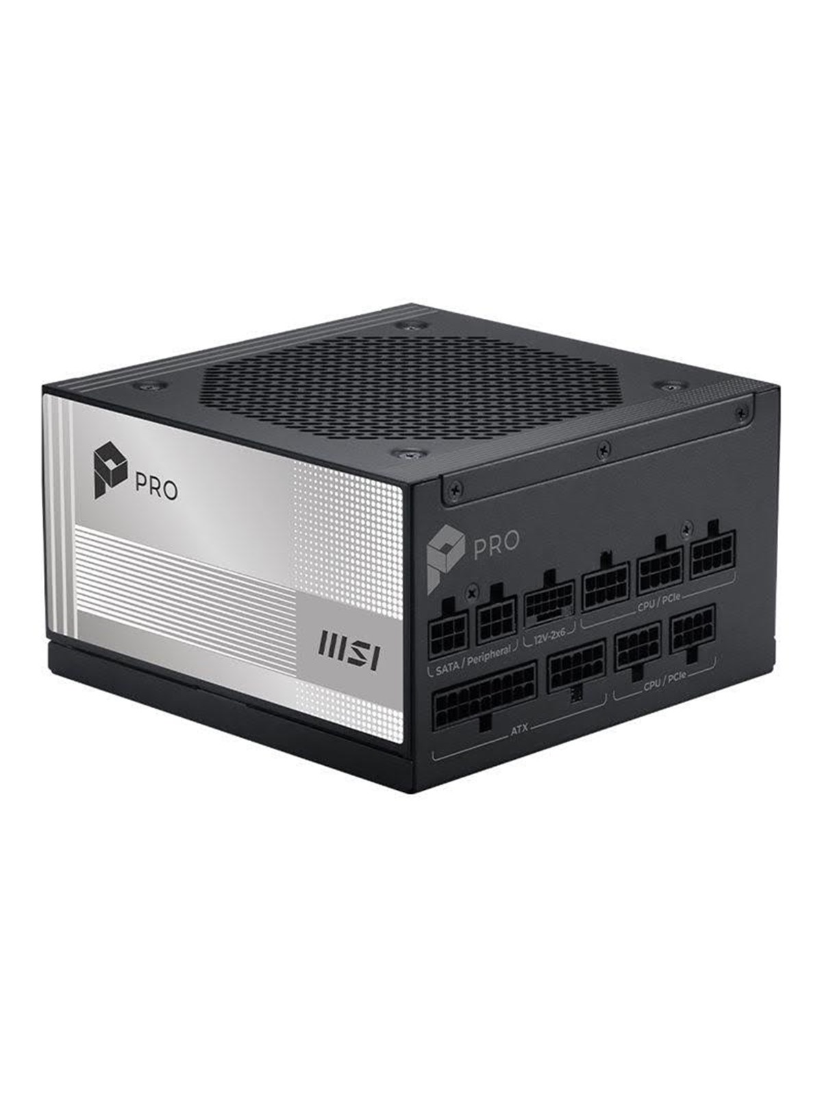 MSI PRO A850PL PCIE5 - power supply - 850 watt Netzteile - 850 Watt - 120 mm - 80 Plus Platinium