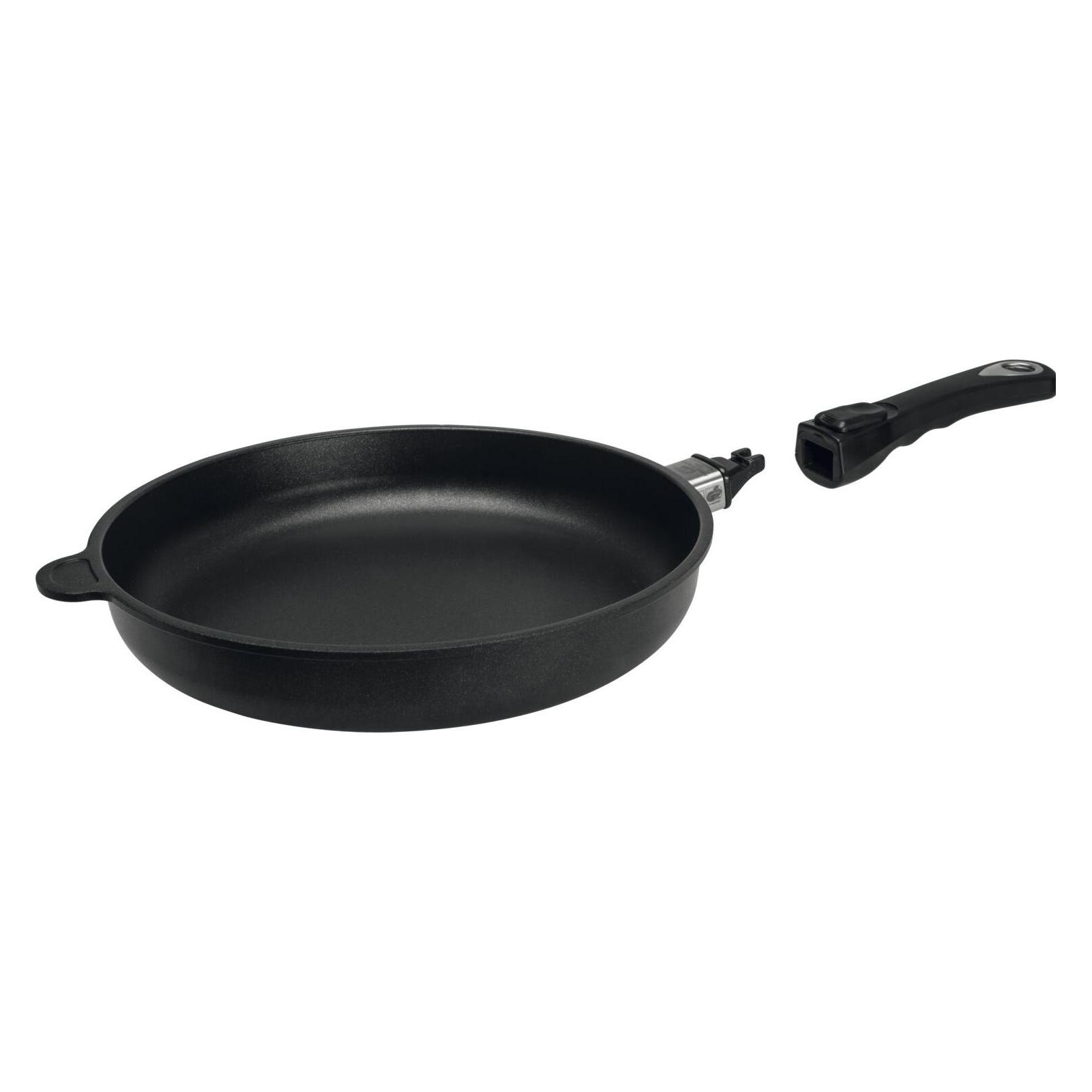 AMT Bratpfanne Induction Ø28cm schwarz, abnehmbarer Stiel (Bratpfanne, Aluminiumguss, 28 x 5 cm) (32745961)