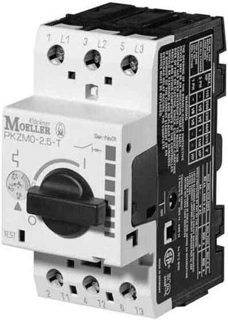 Eaton Protection transformateur 3p, actionnement manuel PKZM0-1-T (088911)
