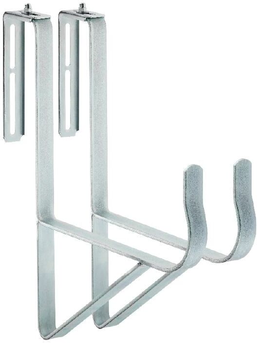 Blumenkastenhalter "ALBA-KRAPF Schwerlast", silber (bunt), B:27cm H:25cm, Balkonkastenhalter, Blumenkastenhalter bunt Einheitsgröße