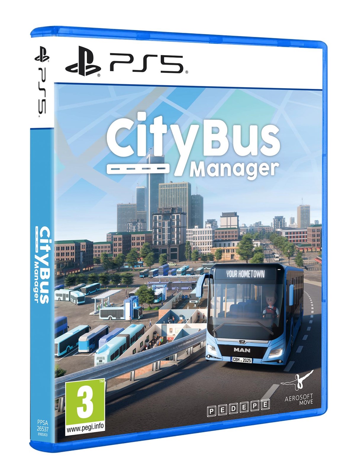 City Bus Manager - Sony PlayStation 5 - Simulator - PEGI 3
