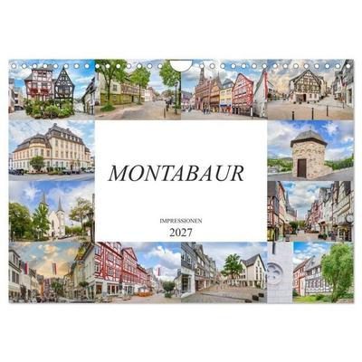 Montabaur Impressionen (Wandkalender 2027 DIN A4 quer), CALVENDO Monatskalender