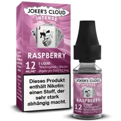 Jokers Cloud Intense Raspberry Liquid 12mg / 10ml
