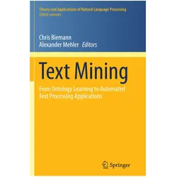Text Mining, Fachbücher von Alexander Mehler, Chris Biemann