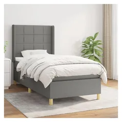 vidaXL, Boxspringbett, Wameno (Block mit Quadraten) (90 x 200 cm)