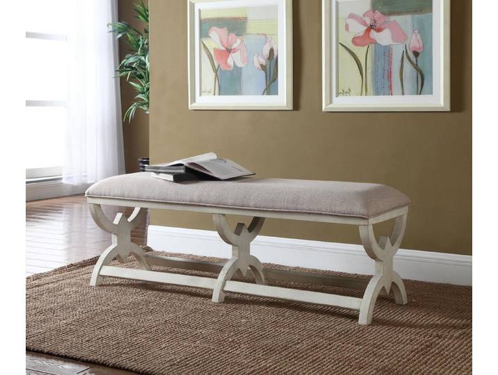 Xlmoebel Polsterhocker Beige Leder Hocker Ottomane für stilvolles Wohnen (1 St), Made in Europa