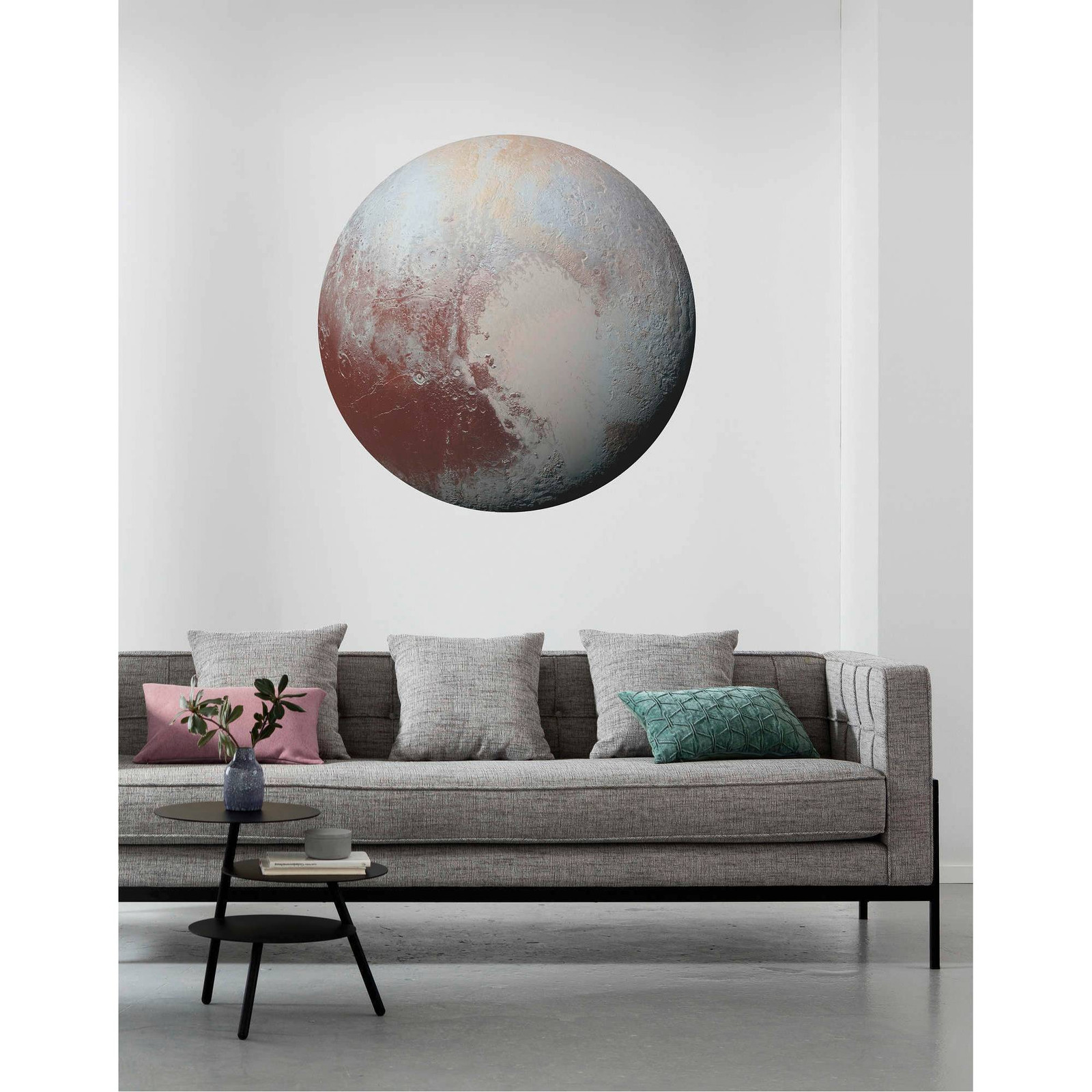 home24 Fotobehang Pluto Mural Textiel