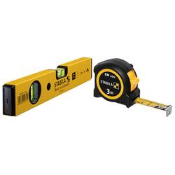 Stabila Wasserwaage Type 70 + Taschenbandmaß BM 100 4064161237060 Leichtmetall-Wasserwaage 30 cm