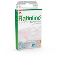 RATIOLINE sensitive Pflasterstrips in 4 Größen 20 St