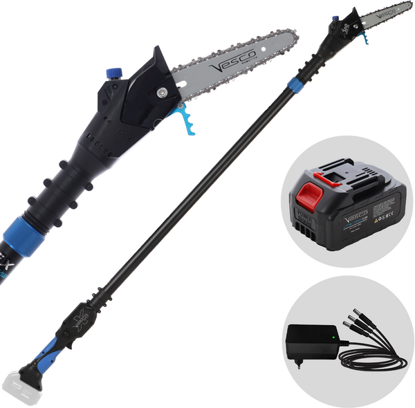 Vesco X180AT - Potatore a batteria su asta telescopica - 180-270 cm - 36v 3Ah