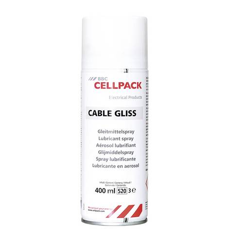 CellPack CABLE GLISS/400ml/SPRAY Gleitmittelspray Herstellerfarbe Transparent 124050 1St.