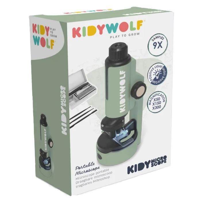 Kidywolf Mikroskop grün (KIDYMICROSCOPE-GR)