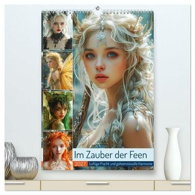 Im Zauber der Feen. Luftige Pracht und geheimnisvolle Harmonie (hochwertiger Premium Wandkalender 2027 DIN A2 hoch), Kunstdruck in Hochglanz