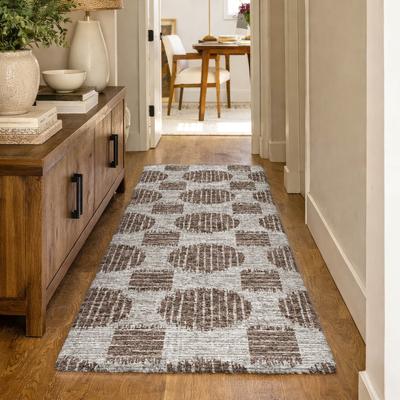 Addison Rugs Premium Washable Super Soft Geo Tubi Dream Shag Rug