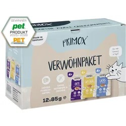 Primox Katzennassfutter Multipack Verwöhnpaket 12 Poches 1x1.02 kg