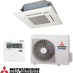 Mitsubishi Heavy Industries FDTC25VH1 /SRC25ZS-W2 Kassetten-Klimaanlage – 9 000 BTU