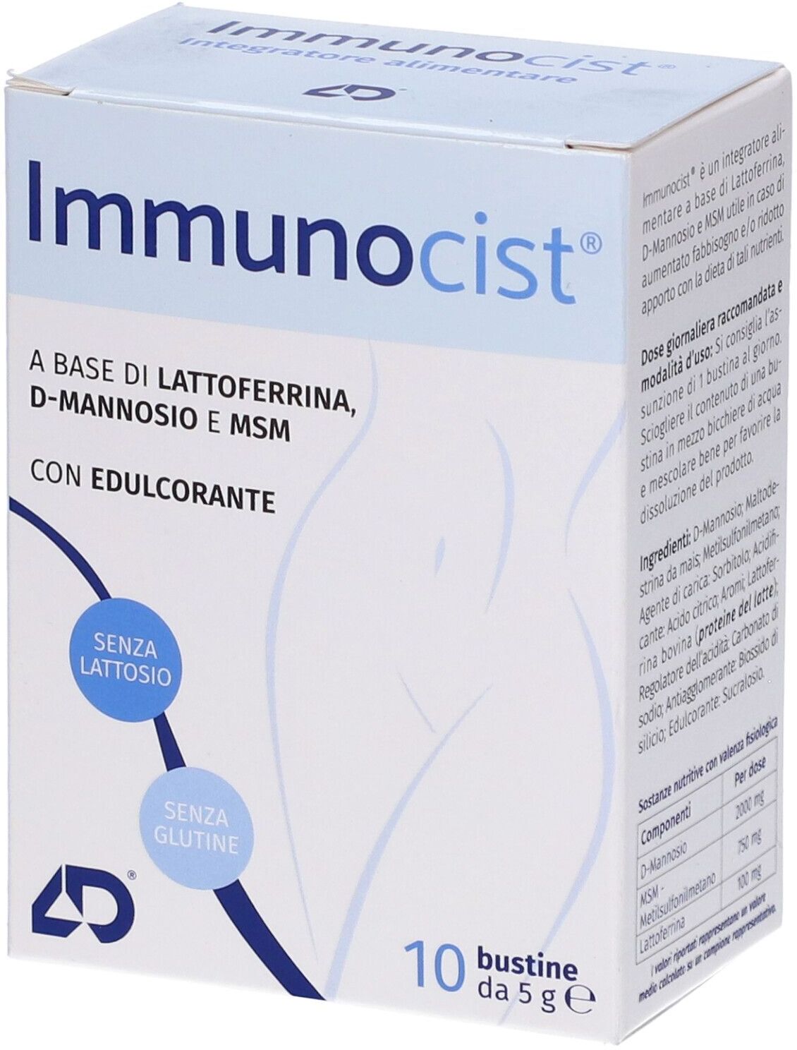 ADL FARMACEUTICI Srl Immunocist 10 Bustine
