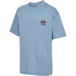 hummel hmlLOOSE Graphic T-Shirt Kinder 7986 - faded denim 116