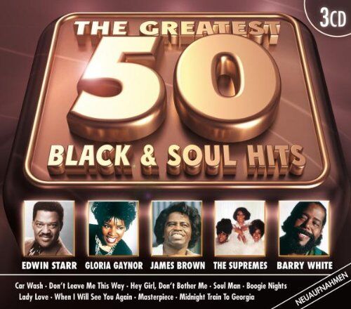 Various - The Greatest 50 Black & Soul Hits - Preis vom 10.10.2026 11:48:34 h