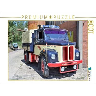 CALVENDO Puzzle SCANIA - VOBIS 50 Super- ``1967´´ | 1000 Teile Lege-Größe 64x48cm Foto-Puzzle für glückliche Stunden