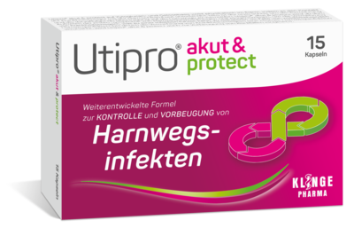 Klinge Pharma GmbH UTIPRO akut & protect Hartkapseln 15 St 18193927