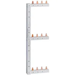 Hager, Verteilerschrank Zubehör, Phasenschiene senkrecht 63A li/re L1L2L3N KCF668S