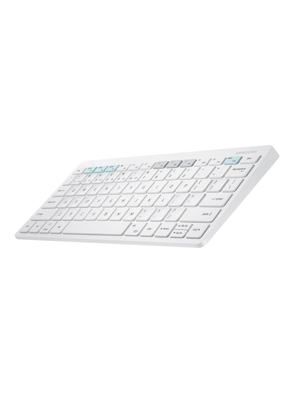 Samsung Smart Keyboard Trio 500 EJ-B3400 - keyboard - QWERTZ - German - white Input Device - Tastatur - Deutsch - Weiss