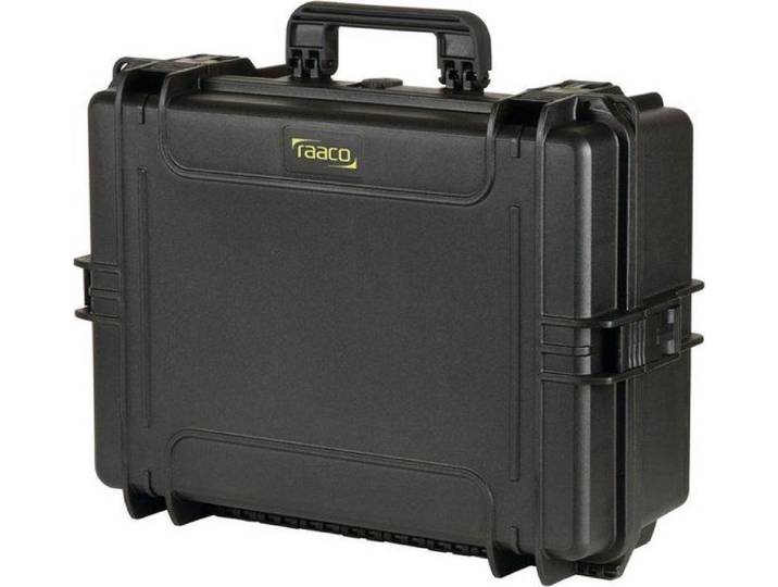 Raaco FlightCase 5 - Transportkoffer - Waterdicht ISO IP67 - 55,5x21,1x41,8 cm - Zwart