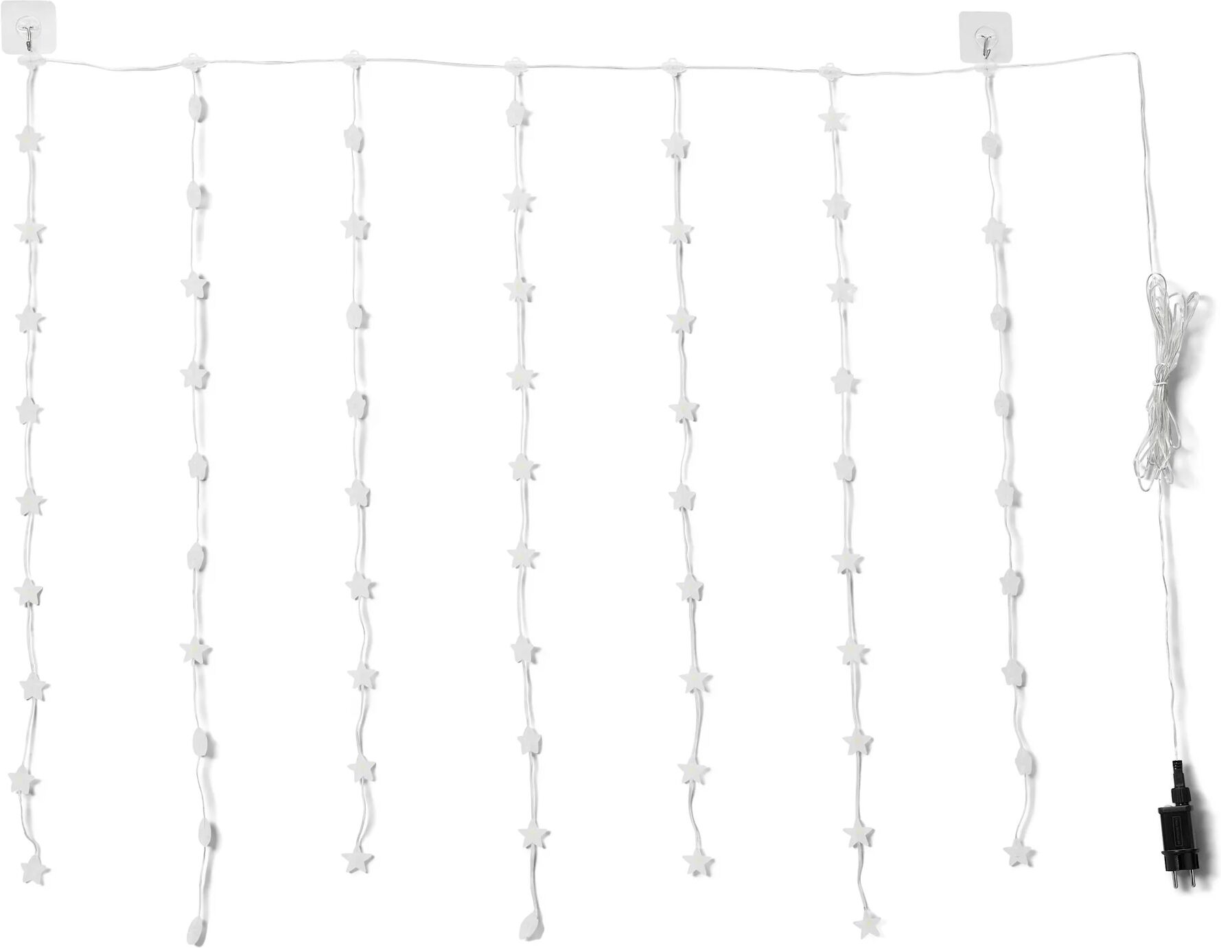 Tchibo - LED-Lichtervorhang - schwarz