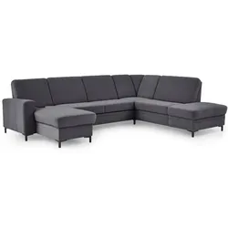 ComfortPlan Wohnlandschaft Canada Stoff Grau Anthrazit