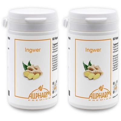 Ingwer Kapseln 300 mg 2x 2x60 St