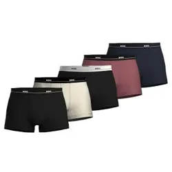 BOSS 5P Essential Trunk Mixed Baumwolle Small Herren