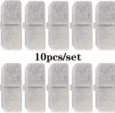 Inspire Curations PureFlow Replacement Water Fountain Filters For Cats & Dogs 10pcs