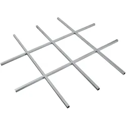 Hörmann Ecostar Unterkonstruktion für Fußböden für EcoStar Gerätehäuser Typ 2,silber,Typ 2