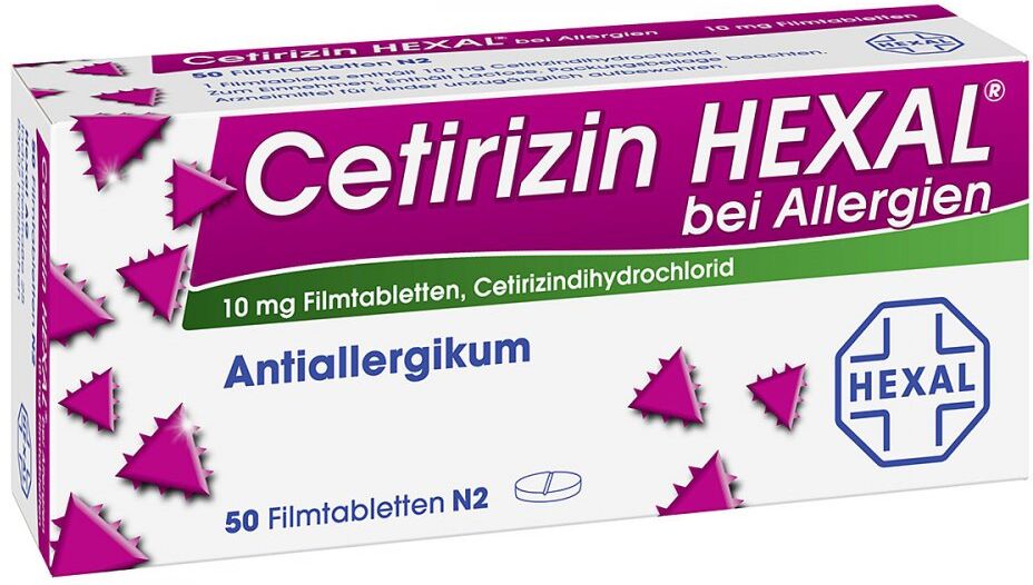 Cetirizin HEXAL® Filmtabletten bei Allergien