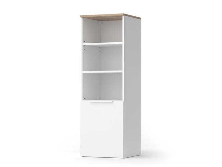 Armoire universelle Wido 40.2x120cm avec une porte Blanc/Sonoma Vicco 57438