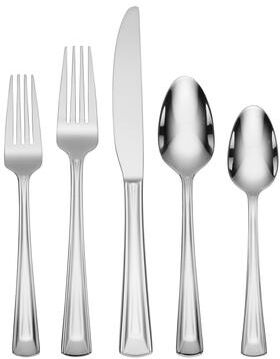 Oneida Cella 42 Piece Everyday Flatware Set, Service For 8