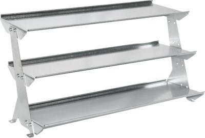 Standregal, ohne Sichtlagerkästen LF 221, B 610 x T 206 x H 412 mm