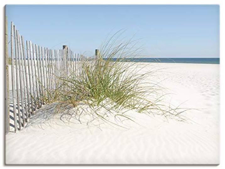 ARTLAND Wanddeko Leinwand Bilder Wandbild Landschaften Strand T5MA