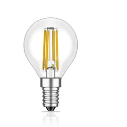 ledscom.de E14 LED Leuchtmittel, G45, warmweiß (2700 K), 4,5 W, 542lm, 3-Stufen-Dimmer