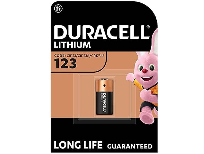 Duracell CR123 Pile Photo CR-123A Lithium 1400 mAh 3 V 1 pc(s)