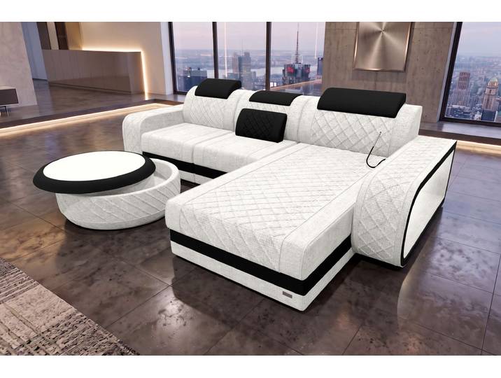 Ecksofa Berlin L Form Stoffsofa