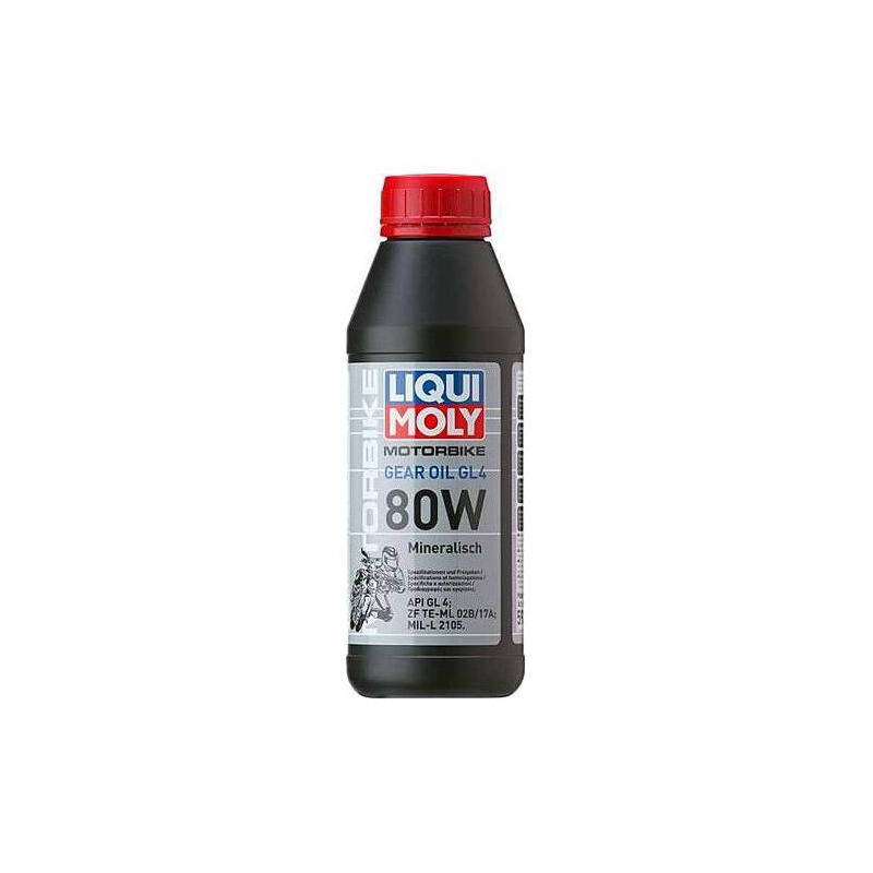 Huile de transmission Liqui Moly GL4 80W 500 ml