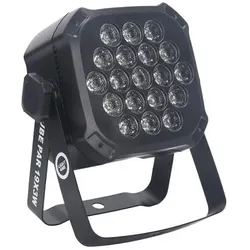 LIGHT4ME CUBE PAR 19X3W RGBW Scheinwerfer PAR Illuminator (3 W, LED), Scheinwerfer, Mehrfarbig