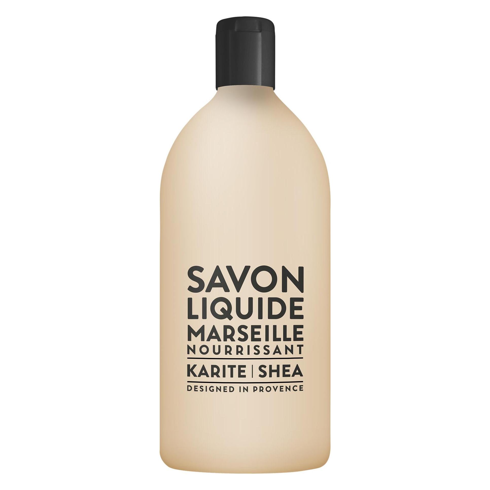 La Compagnie de Provence COMPAGNIE DE PROVENCE - Liquid Marseille Soap Shea Butter Refill 1000 ml (Flüssigseife, Handseife Nachfüllpackung, 1000 ml) (CDPSL01LKA)