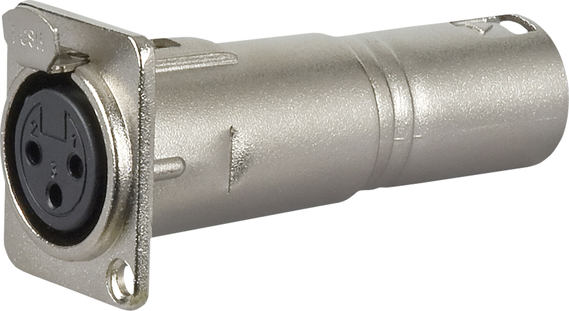 DAP Audio Fla50 – Xlr 3p Weiblich Auf Xlr 3p Männlich Chassis